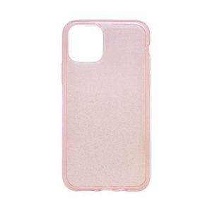 Silikónové puzdro Crystal iPhone 11 ružové vyobraziť