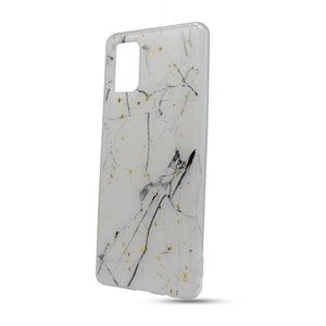 Puzdro Forcell Marble TPU Samsung Galaxy A41 A415 - biele vyobraziť
