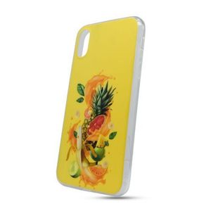 Puzdro Fruit TPU iPhone XR - žlté vyobraziť