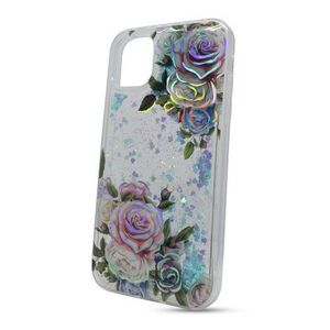 Puzdro Shimmer Design TPU iPhone 11 (6.1) - kvety vyobraziť