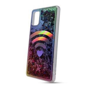 Puzdro Shimmer Design TPU Samsung Galaxy A41 A415 - srdce vyobraziť