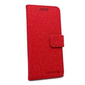 Puzdro Swissten Libro Uni Book veľkosť L - červené (148 x 71mm) vyobraziť
