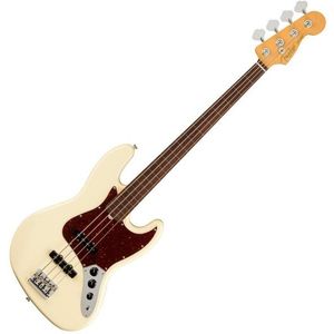 Fender American Professional II Jazz Bass RW FL Olympic White vyobraziť