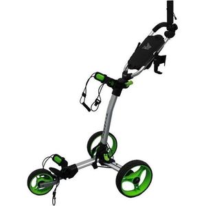 Axglo TriLite Grey/Green Manuálny golfový vozík vyobraziť