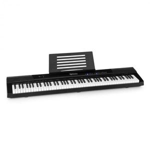 SCHUBERT Preludio, keyboard, 88 kláves, dynamika úderu, sustain pedál, čierny vyobraziť
