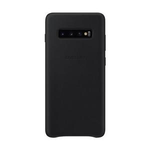 EF-VG975LBE Samsung Leather Cover Black pro G975 Galaxy S10 Plus (EU Blister) vyobraziť