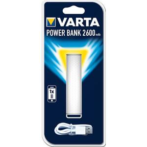 VARTA Power Bank 2600mAh White 57959 vyobraziť