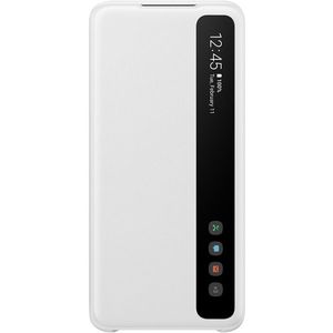 EF-ZG980CW Samsung Clear S-View puzdro pre Galaxy S20 biele vyobraziť