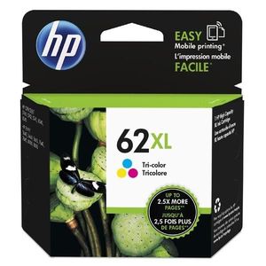 HP C2P07AE - originálna cartridge HP 62-XL, farebná, 11, 5ml vyobraziť