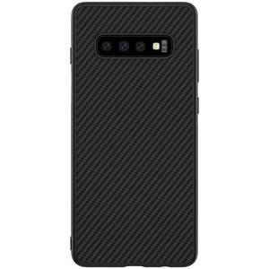 Nillkin Synthetic Fiber Ochranný Zadní Kryt Carbon Black pro Samsung G973 Galaxy S10 vyobraziť