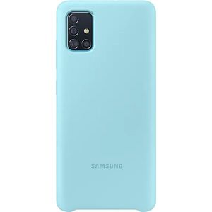 EF-PA515TL Samsung Silikónové puzdro pre Galaxy A51 modré vyobraziť