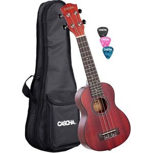 Cascha HH 2263 Premium Sopránové ukulele Red vyobraziť