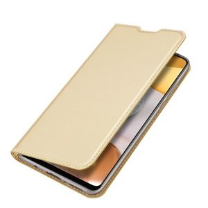 DUX DUCIS Skin Pro knižkové kožené puzdro na Samsung Galaxy A42 5G, zlaté vyobraziť