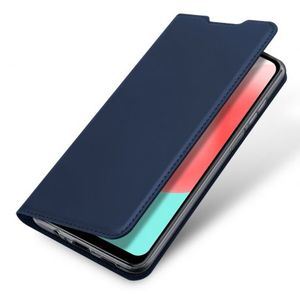DUX DUCIS Skin Pro knižkové kožené puzdro na Samsung Galaxy A32 5G, modré vyobraziť