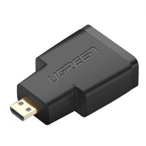 Ugreen 20106 adaptér Micro HDMI - HDMI, M/F, čierny (20106) vyobraziť