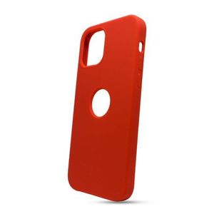 Puzdro Liquid TPU iPhone 12/12 Pro (6.1) - červené (výrez na logo) vyobraziť