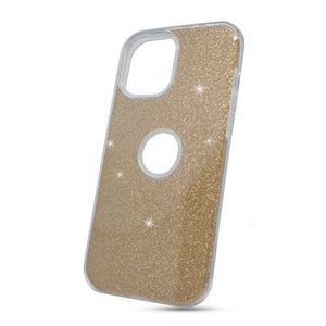 Puzdro Shimmer TPU iPhone 12/12 Pro - zlaté vyobraziť