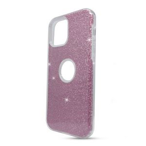 Puzdro Shimmer TPU iPhone 12 Mini - ružové vyobraziť