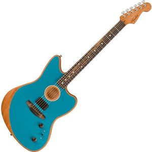 Fender American Acoustasonic Jazzmaster Ocean Turquoise vyobraziť