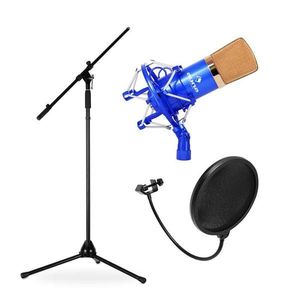 Electronic-Star Mikrofónový set, stojan, mikrofón a pop filter vyobraziť