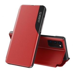 MG Eco Leather View knižkové puzdro na Samsung Galaxy A72, červené vyobraziť
