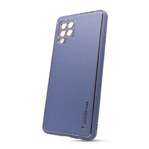 Puzdro Leather TPU Samsung Galaxy A42 A426 - modré vyobraziť