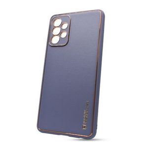 Puzdro Leather TPU Samsung Galaxy A52 A526 - modré vyobraziť