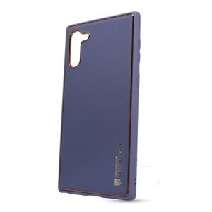 Puzdro Leather TPU Samsung Galaxy Note 10 N970 - modré vyobraziť