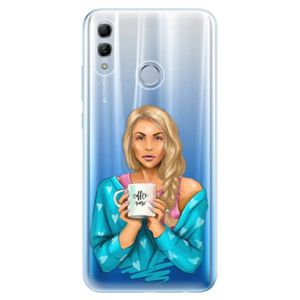 Odolné silikonové pouzdro iSaprio - Coffe Now - Blond - Huawei Honor 10 Lite vyobraziť