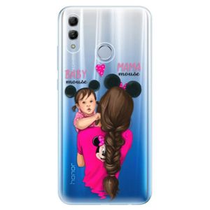 Odolné silikonové pouzdro iSaprio - Mama Mouse Brunette and Girl - Huawei Honor 10 Lite vyobraziť
