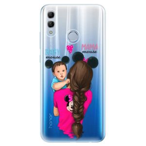 Odolné silikonové pouzdro iSaprio - Mama Mouse Brunette and Boy - Huawei Honor 10 Lite vyobraziť