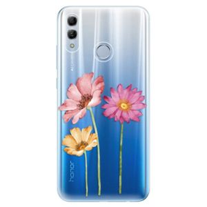 Odolné silikonové pouzdro iSaprio - Three Flowers - Huawei Honor 10 Lite vyobraziť
