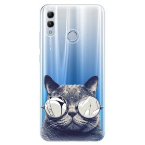 Odolné silikonové pouzdro iSaprio - Crazy Cat 01 - Huawei Honor 10 Lite vyobraziť