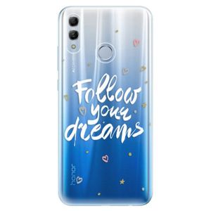 Odolné silikonové pouzdro iSaprio - Follow Your Dreams - white - Huawei Honor 10 Lite vyobraziť