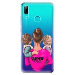 Odolné silikonové pouzdro iSaprio - Super Mama - Two Boys - Huawei P Smart 2019 vyobraziť