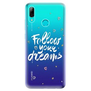 Odolné silikonové pouzdro iSaprio - Follow Your Dreams - white - Huawei P Smart 2019 vyobraziť