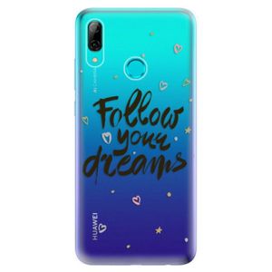 Odolné silikonové pouzdro iSaprio - Follow Your Dreams - black - Huawei P Smart 2019 vyobraziť