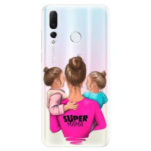 Odolné silikonové pouzdro iSaprio - Super Mama - Two Girls - Huawei Nova 4 vyobraziť