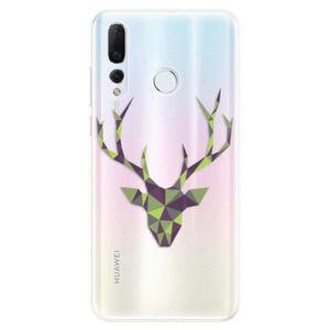 Odolné silikonové pouzdro iSaprio - Deer Green - Huawei Nova 4 vyobraziť