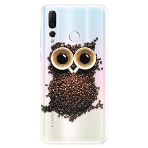 Odolné silikonové pouzdro iSaprio - Owl And Coffee - Huawei Nova 4 vyobraziť