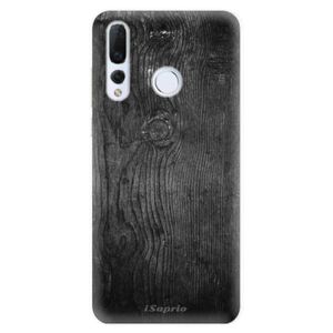 Odolné silikonové pouzdro iSaprio - Black Wood 13 - Huawei Nova 4 vyobraziť