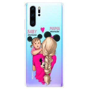 Odolné silikonové pouzdro iSaprio - Mama Mouse Blond and Girl - Huawei P30 Pro vyobraziť