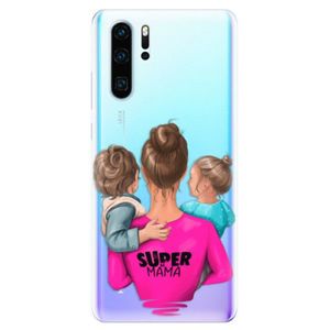 Odolné silikonové pouzdro iSaprio - Super Mama - Boy and Girl - Huawei P30 Pro vyobraziť