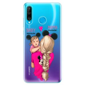 Odolné silikonové pouzdro iSaprio - Mama Mouse Blond and Girl - Huawei P30 Lite vyobraziť