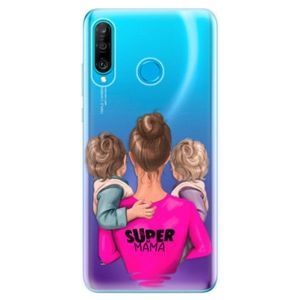 Odolné silikonové pouzdro iSaprio - Super Mama - Two Boys - Huawei P30 Lite vyobraziť