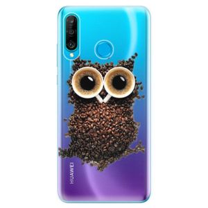 Odolné silikonové pouzdro iSaprio - Owl And Coffee - Huawei P30 Lite vyobraziť