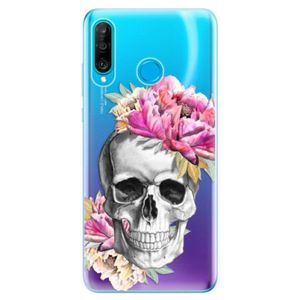 Odolné silikonové pouzdro iSaprio - Pretty Skull - Huawei P30 Lite vyobraziť