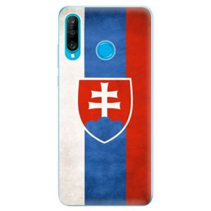 Odolné silikonové pouzdro iSaprio - Slovakia Flag - Huawei P30 Lite vyobraziť