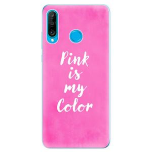 Odolné silikonové pouzdro iSaprio - Pink is my color - Huawei P30 Lite vyobraziť