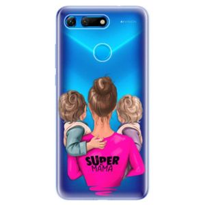Odolné silikonové pouzdro iSaprio - Super Mama - Two Boys - Huawei Honor View 20 vyobraziť